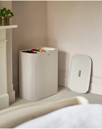Joseph Joseph - Tota Trio 90L Laundry Separation Basket (Ecru)