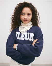 M.N.G - Fleur Sweatshirt - Kids-Teens