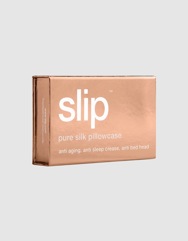 Slip - Queen Silk Pillowcase Invisible Zipper Closure