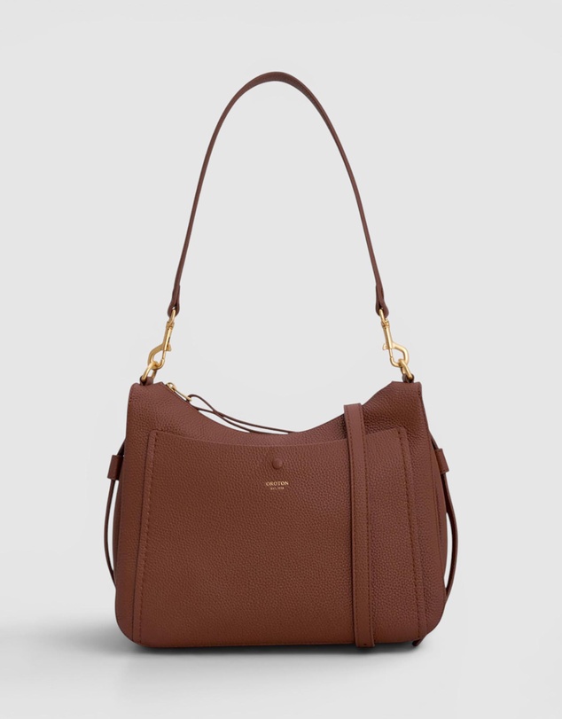Oroton - Hailey Soft Day Bag Pebble