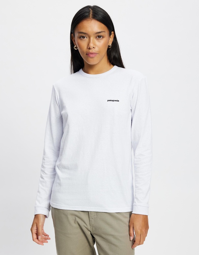 Patagonia - Long-Sleeve P-6 Logo Responsibili-Tee