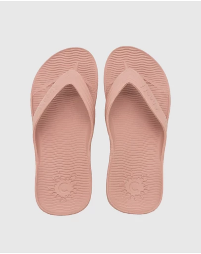 Tolu Australia - Pink Thongs For Kids With Arch Support