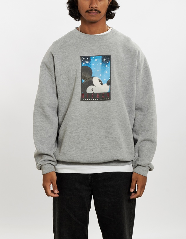 Vintage by The Real Deal - Pre Loved - 90s Disney Mickey Mouse Sweatshirt