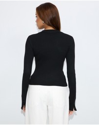 Dazie - Gretta Knit Top