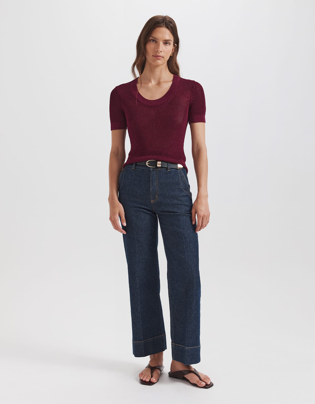 SABA - Zala Scoop Neck Tee