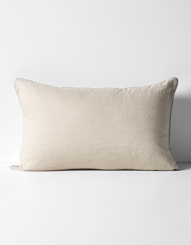 Aura Home - Zara Silk Linen Standard Pillowcase