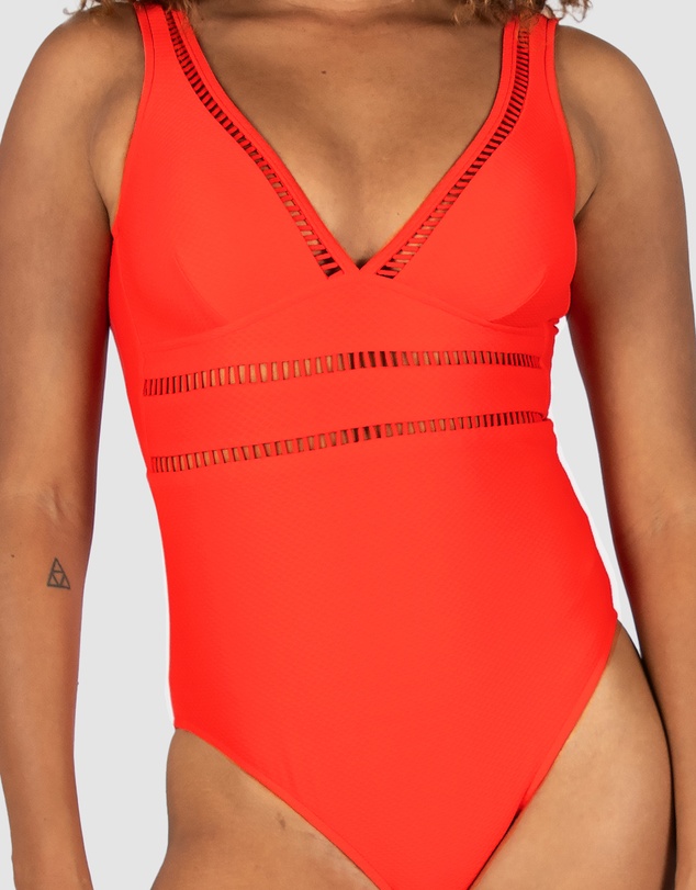 Baku Swimwear - Rococco Longline One Piece Swimsuit