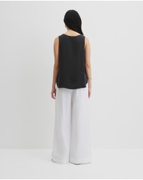Country Road - Cupro Scoop Neck Tank