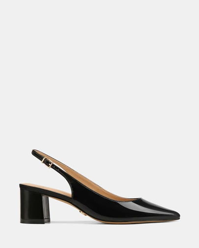 Wittner - Kennedy Patent Leather Slingbacks