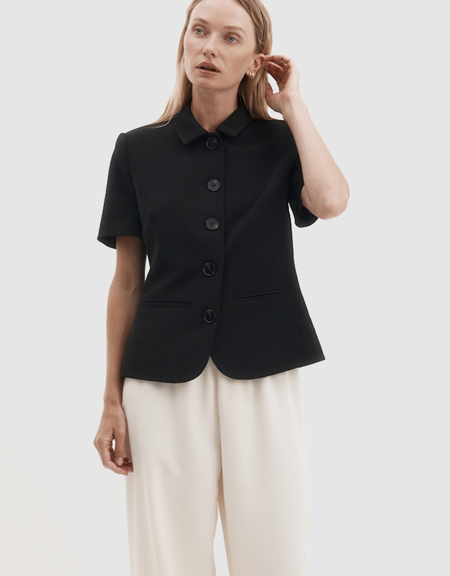 Harris Tapper - Short Sleeve Bardot Blazer
