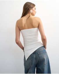 TOPSHOP - Madison Spild Side Bandeau Top