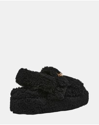 Steve Madden - Bigmona-F Black Sandals