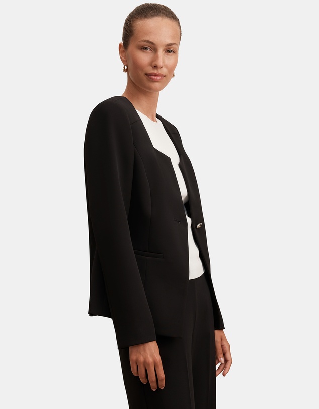 Forever New - Sloane Collarless Blazer