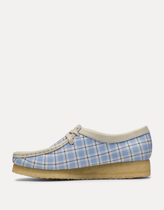 Clarks Originals - Wallabee (W) Blue Check