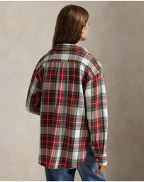 Polo Ralph Lauren - Relaxed Fit Plaid Cotton Twill Shirt - ICONIC EXCLUSIVE