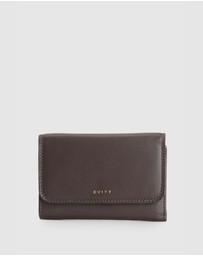 Evity - RFID Daisy Leahter Meadium Wallet