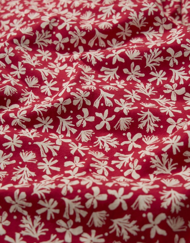 Seasalt - Seasalt Cornwall Saltwater Ditsy Scarlet Rose Trellis Jumpsuit