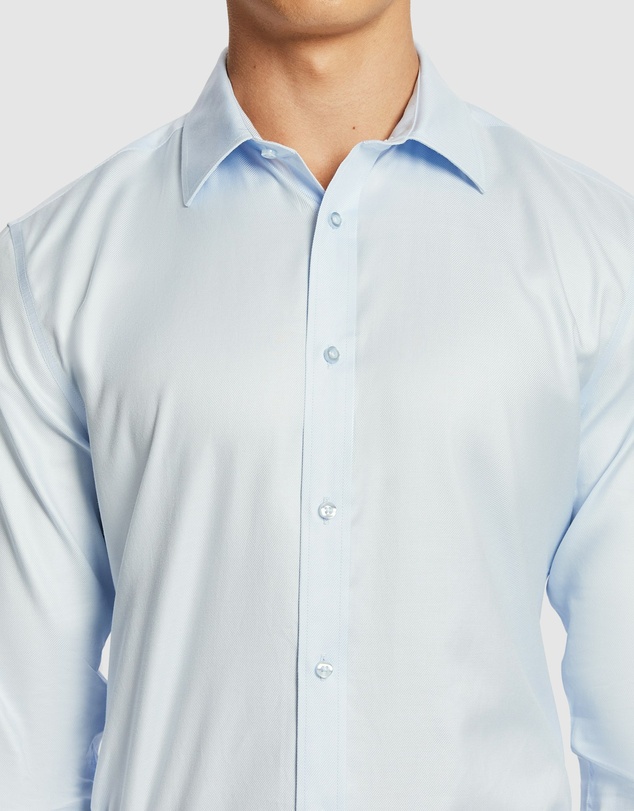 yd. - Maximum Two Ply Cotton Premium Slim Dress Shirt