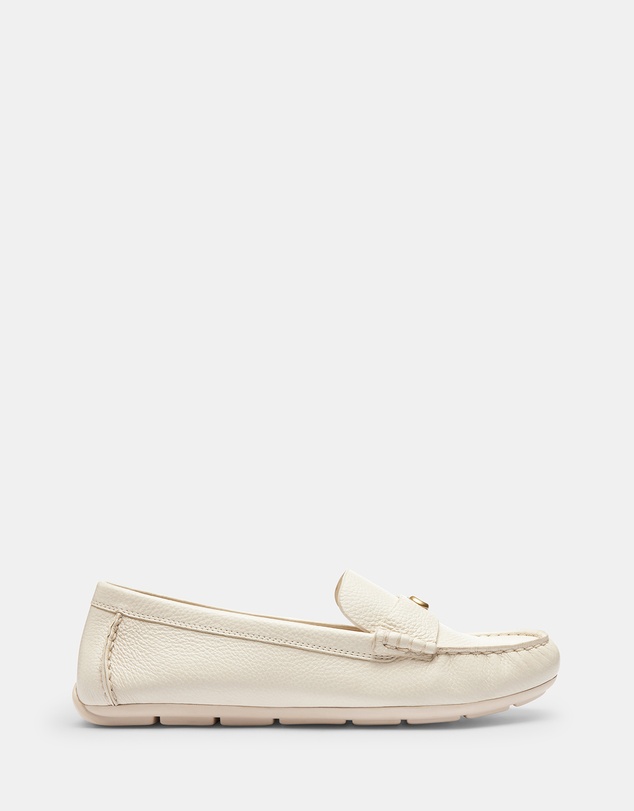 Coach - Sculpted C Leather Driver Shoes