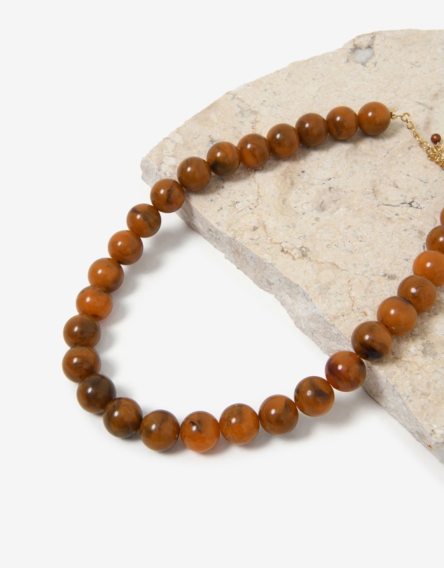 Forcast - Gia Boho Resin Necklace