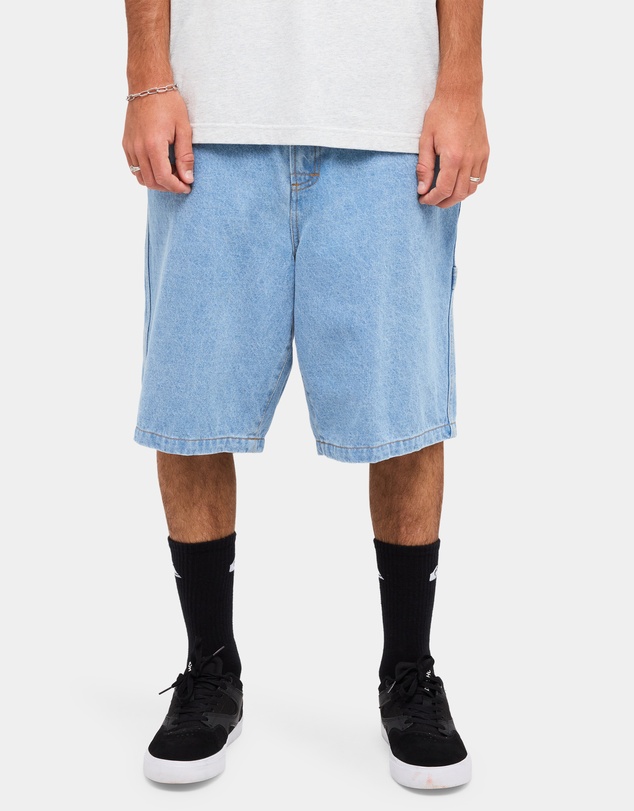 Quiksilver - Mens YG Baggy Denim Shorts