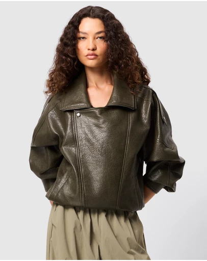Mossman - Saxon Oversized Bomber Jacket