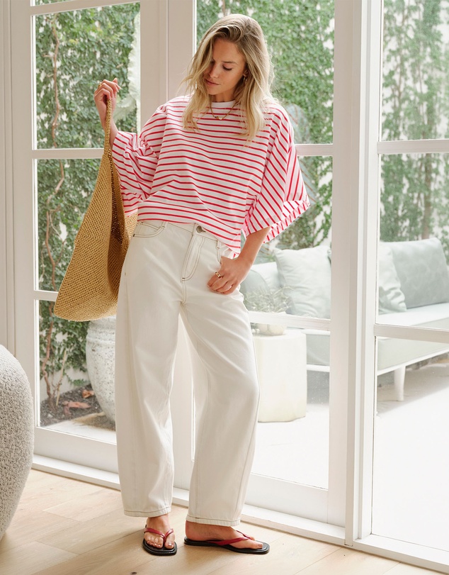 Ceres Life - Lucy Relaxed Sleeve Tee