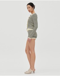 Third Form - Resonance Belted Knit Short