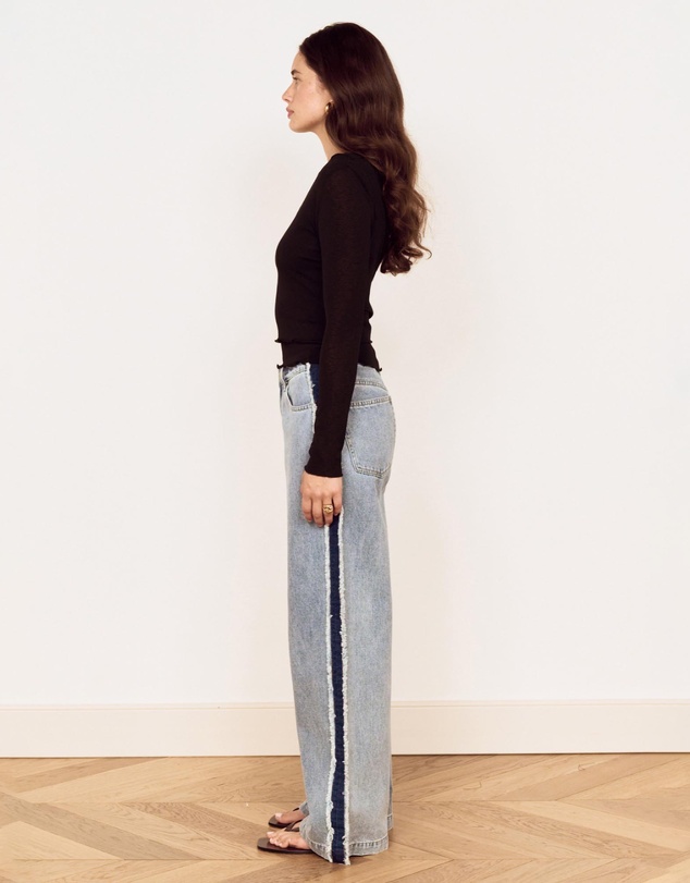 MINKPINK - Tate Contrast Denim Jeans