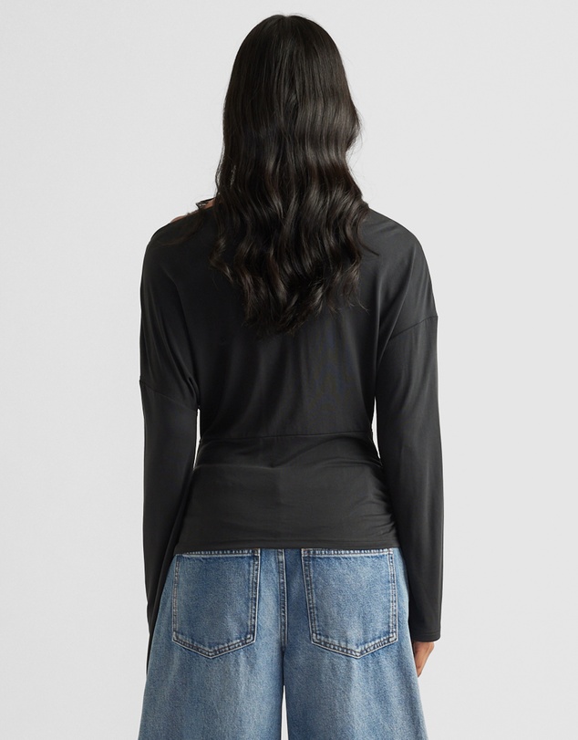 Decjuba - Tahlia Cinched Long Sleeve Top