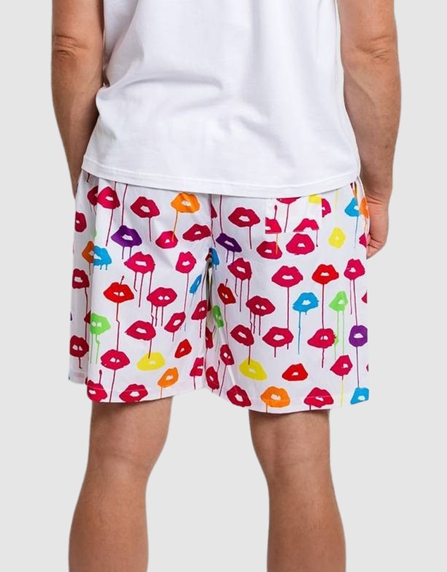 Sant And Abel - Men's Drawbertson Drippy Lips Sleep Shorts