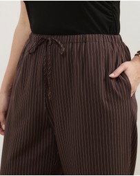 Atmos&Here Curvy - Anya Tailored Drawstring Pants