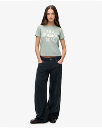 Superdry - Athletic Graphic Fitted Slim Fit Tee