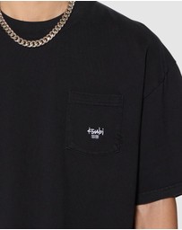 Ksubi - Stamp Ekcess Pocket SS Tee Black