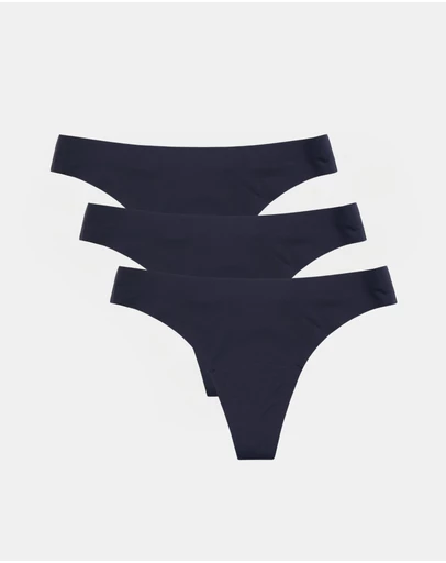 Modibodi - Seamfree Period Underwear Thong Light Absorbency 3Pack