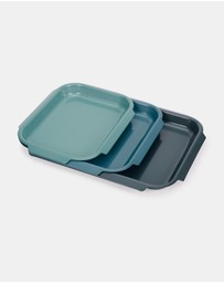 Joseph Joseph - Nest™ Bake 3-Piece Non-Stick Baking Tray Set with Easy-Pull Handles