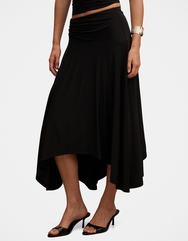 Forever New - Ariel Godet Hanky Hem Skirt