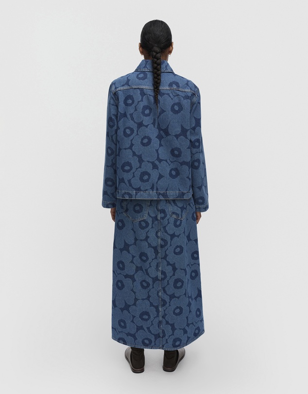 Marimekko - Maridenim Näkymä Unikko Jean jacket