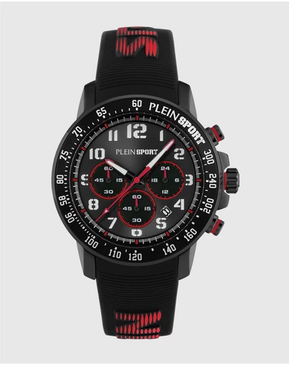 Plein Sport - CHRONORACE 45mm IP Black Chronograph Watch