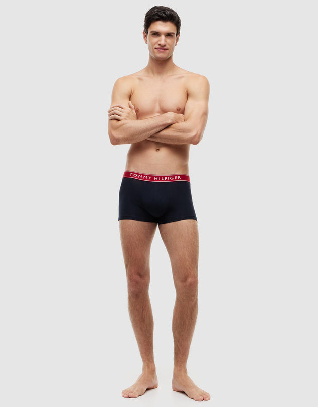 Tommy Hilfiger - 3-Pack Essential Logo Waistband Trunks