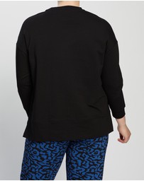 Love Your Wardrobe - Lyw & Co Embossed Sweat