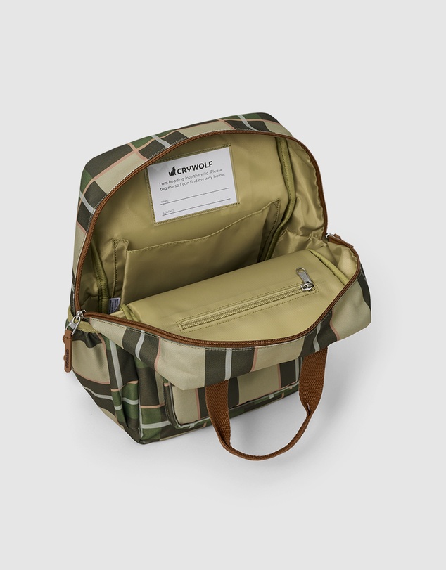 Crywolf - MINI BACKPACK Field Plaid