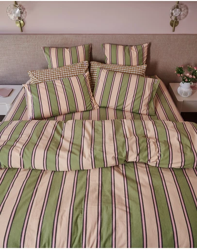 Mosey Me - Carnival Stripe Quilt Cover