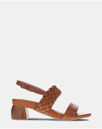 Mia Vita - Yuki Heeled Sandal - Tan