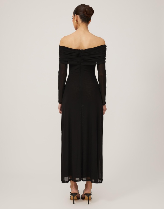 Tussah - Mia Off Shoulder Midi Dress