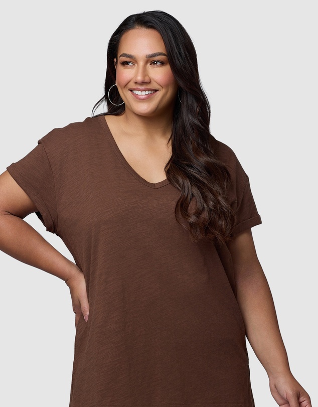 Indigo Tonic - Megan Slub Tee