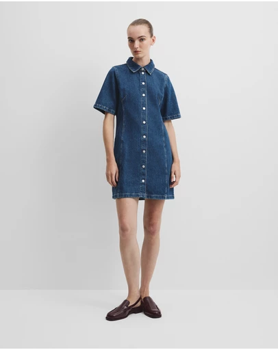 Country Road - Denim Mini Dress