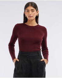 Amelius - Afina Long Sleeve Knit Top