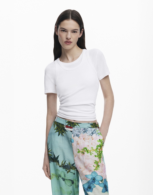 Desigual - Floral print pants