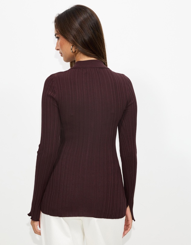 Dazie - Maisie Zip Through Cardigan